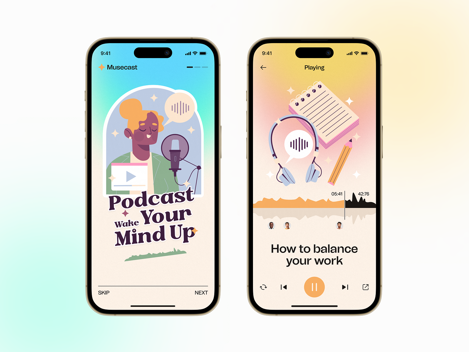 Podcast App App Ui Design Podcast Player App Webinar App By Musemind Mobile For Musemind Podcast App App Ui Design Podcast Player App Webinar App By Musemind Mobile For Musemind