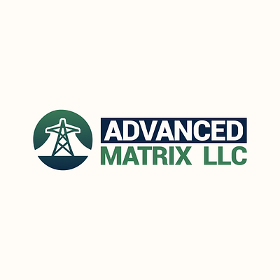 ADVANCED MATRIX LLC LOGO branding graphic design logo