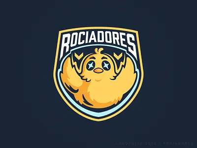 Rociadores branding chick graphic design illus illustration league mascot valorant