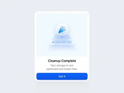 🎉 Success Modal Transparency clean figma illustration ui