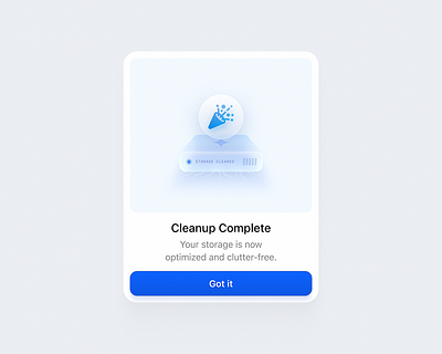 🎉 Success Modal Transparency clean figma illustration ui