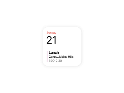 Day 33 - Mark the date animation apple calendarwidget graphic design ios microinteractions motion graphics motiondesigner ui widget
