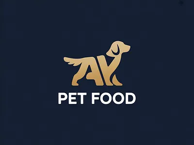 Logo Design for “AK Pet Food” – Premium Nutrition branding design graphic design illustration logo logo design typography ui ux vector