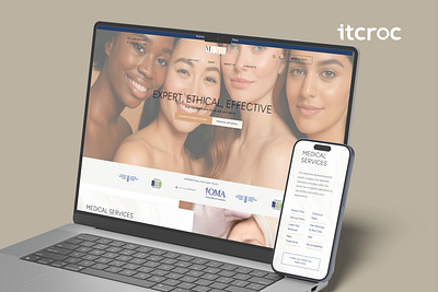 Case Study: Website Development for MKare Medical Aesthetics beauty canada client development mkare skincare ui ux website wordpress
