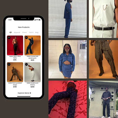 LUXURY SEYSTALLS FASHION STORE adobexd branding design fashion figma graphic design illustration photoshop store ui uiux website