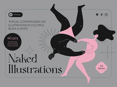 Naked Illustrations bdsm beautiful clean couple erotic girl illustration love loved naked nude nude couple nude illustration sex sexual sexy sexy girl the18.design ui uidesign