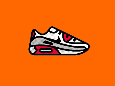 Airmax 90 Illustration branding design graphic design illustration logo logo design nike oregon sports
