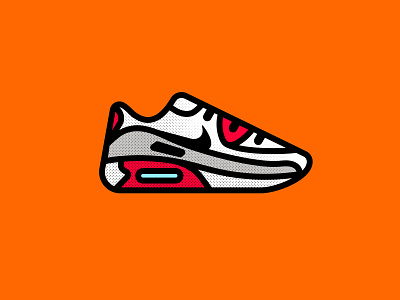 Airmax 90 Illustration branding design graphic design illustration logo logo design nike oregon sports