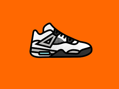 Jordan IV Illustration branding design graphic design logo logo design nike oregon sports