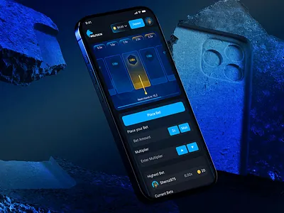 Slides Game Interface Design - Online Casino betting casino casino game csgo design figma game design skill game skin game slides game ui ui design