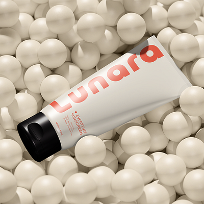 Lunara Skincare – Premium Packaging Design Modern. Minimal. Emot brand identity design branding design graphic design label design logo packaging design