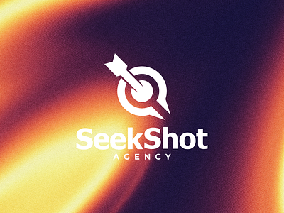 SeekShot Agency Logo Design agency brand branding design graphic design inspiration logo modern people seek shot target trend vector