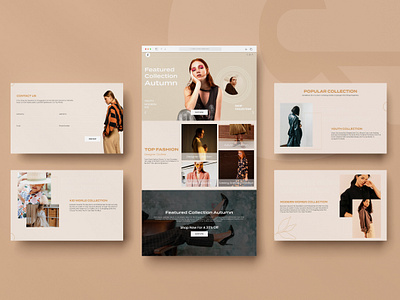 Fashion Website Design brand branding design digital digital art fashion fashion ui fashion website figma graphic design illustration modern ui ui ux ux vector web web design website website design