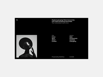 The Blueprint - Footer 02 minimalism