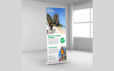 Standard Retractable Banner advertising design banner photoshop print design