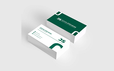 John Stevens Calling Card advertising calling card cool design photoshop