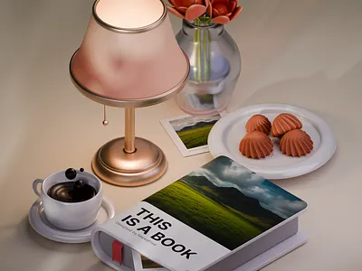 I love a good book 📖 3d 3dart blender blender3d cycles design illustration