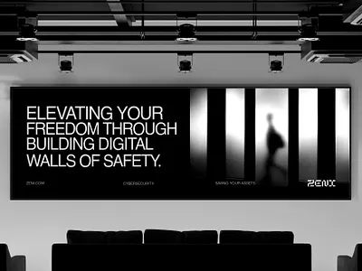 ZENI Cybersecurity - Logo & Branding abstract logo billboard brand designer brand guidelines brand identity branding branding design cryptocurrency cybersecurity design illustration logo poster security technology visual identity web3