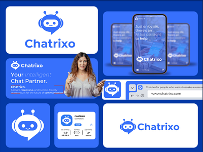 Your Intelligent Chat Partner — Chatrixo aiidentity animation brandingdesign chatbot chatbotbrand chatrixo css animation dribbbleshot futuristiclogo gif graphic design json logoanimation logoreveal lottie minimaldesign motiondesign smarttech techlogo vectorlogo