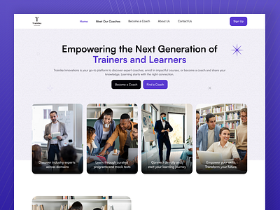 Trainika – Online Learning Platform course platform courses batch design education platform figma design learning platform online course ui ui design ui ux web app design web design website