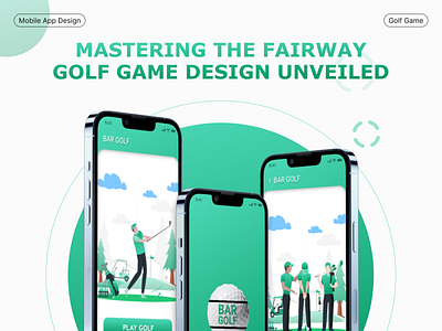 BAR Golf App UI | Scorecard & Game Flow Design 3d animation barapp branding figma funinterface gamedesign gameui golfapp graphic design leaderboard logo mobileapp motion graphics partygame scorecard sportsapp ui uiux