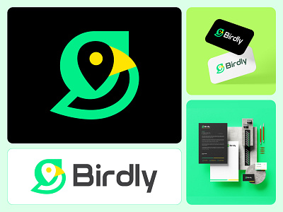 Bird Logo and Mark Design animal logo bird birdly brand logo branding business creative custom logo dribble showcase icon design iconic logo design logo mark minimal mark minimalist modern monoline logo professional logo startup vector