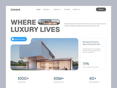 Real estate website ui design best website ui best website uiux figma ui figma ui designer figma uiux designer figma website ui landing page design landing page ui luxury website ui modern web ui real estate redesign website ui ui website uiux website ux web uiux website redesign website ui design website uiux