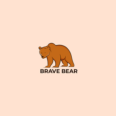 Bear Mascot Logo Design bear logo brand identity branding design design logo flat graphic design illustration logo logo design logos logotype mascot mascot logo minimal modern simple timeless unique