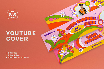 Spring Theme YouTube Cover cover channel social media spring spring theme youtube youtube cover youtube thumbnail