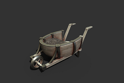 3D Product Design of a Cart 3d 3d rendering 3dproductdesign 3dproductmodel blender3d caddesign design productrendering visualization