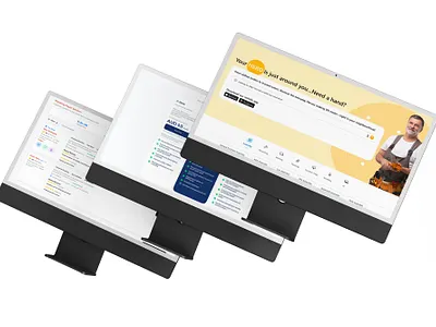 HeroConnect - A Seamless Marketplace for Local Services branding clean design ui ui design ux ux design uxui web design webdesign