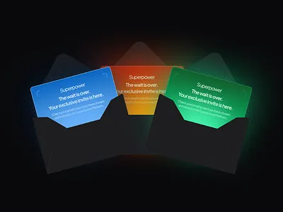 Exclusive Invite UI Concept – Dark Mode Elegance 2d 3d animation branding design designer dribble graphic design graphic designing illustration logo motion graphics ui