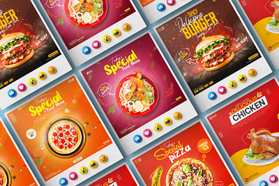 Social Media Design branding graphic design post design socai media design social media
