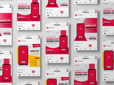 App Promotion Social Media Post Design branding design post graphic design logo motion graphics socai lmedia design social design social media social media post