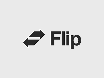 Flip branding design identity logo logo design