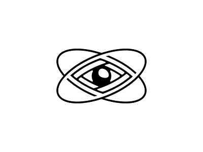 Atom / Eye atom design eye logo logotype science vinelli