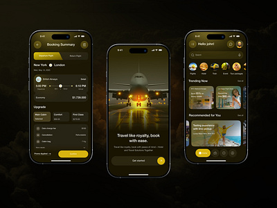 Flight Booking Mobile App Design ai mobile app airlines mobile app airplane app design booking design flight flight app flight booking ios mobile mobile app modern ticket tour app travel ui ui ux ux