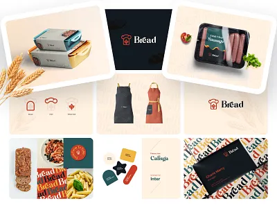 Bread-Branding, Logo design, Visual identity ads design bread company bread logo design dribbble graphic design logo design logo ui design marketing design packaging design packagingdesign portofilo social media ads social media design ui design ui ux ui ux design visual identity web design website ui ux design