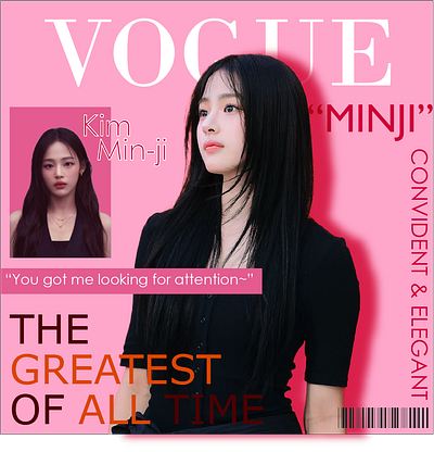 Magazine Y2K Style - Minji