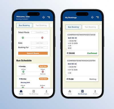Commute App Redesign branding graphic design mobile app redesign ui ux