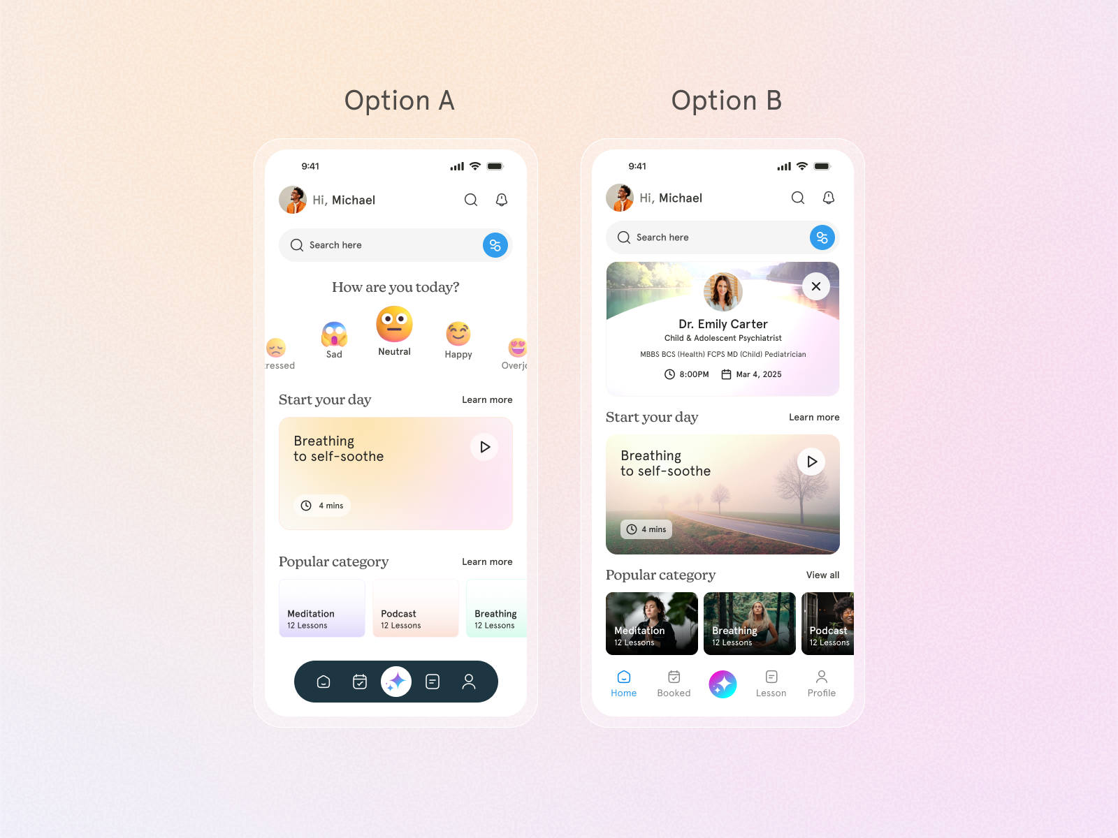 Example of Mobile App UI/UX Design + Development