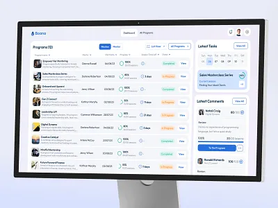 HR Mentorship & Growth Platform Design career development edtech employee experience hrtech mentorship platform professional growth retention saas web app design workplace wellbeing