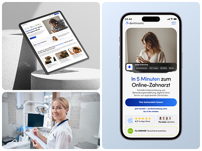 Responsive Web and App Design for Dental Health Brand | Masterly app design branding clean design dental app dental health design health health app logo minimalistic design mobile app design mobile design responsive design secure data telemedicine ui uiux ux web design website design
