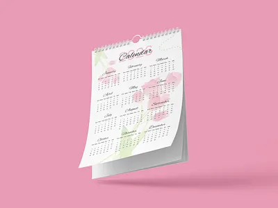 2026 Calendar Design designconcept