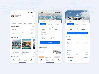 TripAxis - Tour and Travel Booking Mobile App UX/UI Design design figma saas saas design tour and travel booking travel booking app ui ui design user centric user experience uxui