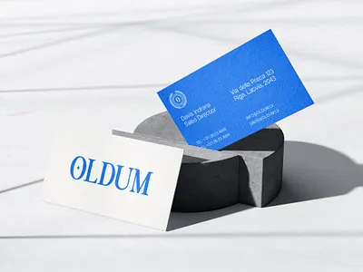 Oldum. Law firm concept. Business cards. branding business cards stationery visual identity