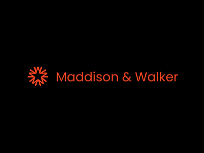 Maddison & Walker Model Management a b c d e f g h i j k l badge brand branding fashion identity lettermark logo m logo m n o p q r s t u v w x y z mark minimalist model monogram social media star type typography wm logo