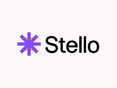 S logo for "Stello Brand" / s logo design, s logo mark brand identity branding identity logo logo design logo mark logotype minimalist modern logo s logo star logo symbol technology