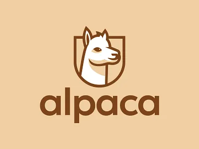 Alpaca Logo alpaca alpaca logo alpaca mascot animal logo design graphic design illustration logo logo badge mascot vector