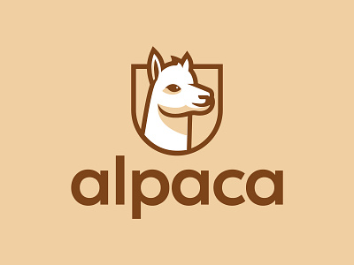 Alpaca Logo alpaca alpaca logo alpaca mascot animal logo design graphic design illustration logo logo badge mascot vector